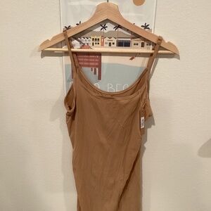 New SKIMS Fits Everybody Slip Dress in Ochre